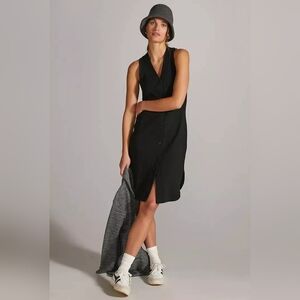 Daily Practice by Anthropologie Ribbed Racerback Midi Dress Size S